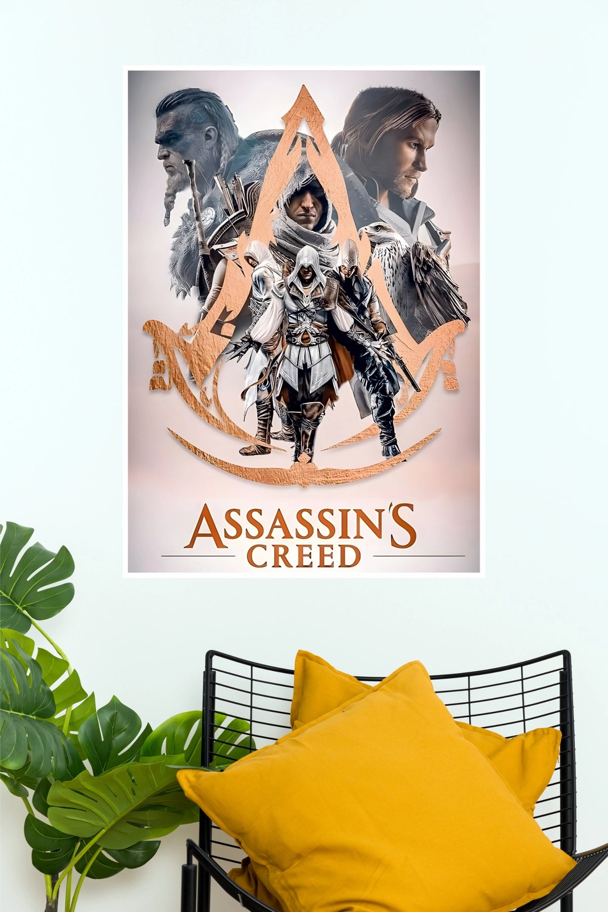 Assassin’s Creed Inspired Poster – Epic Assassin Collection Gaming Wall Art (Game Poster)