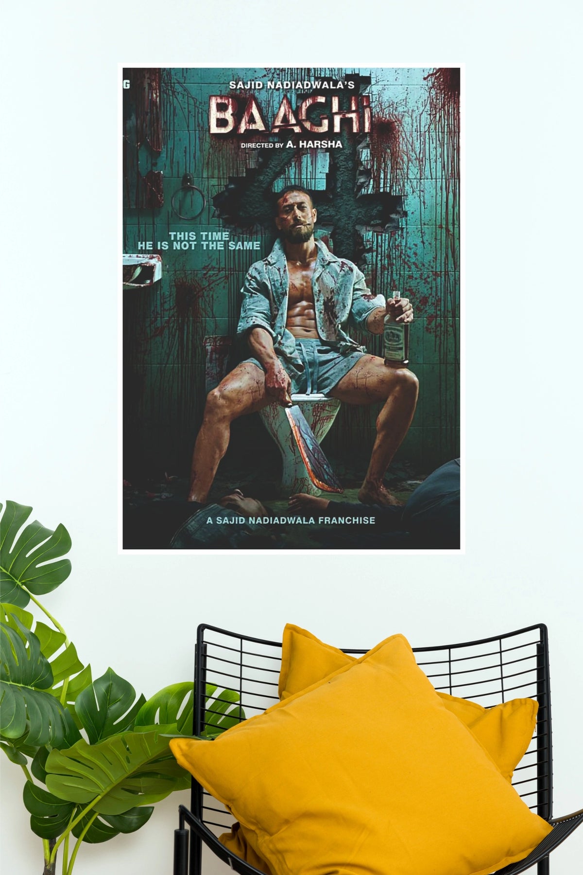 Baaghi 4 – Bollywood Action Movie Wall Poster (Bollywood Poster)