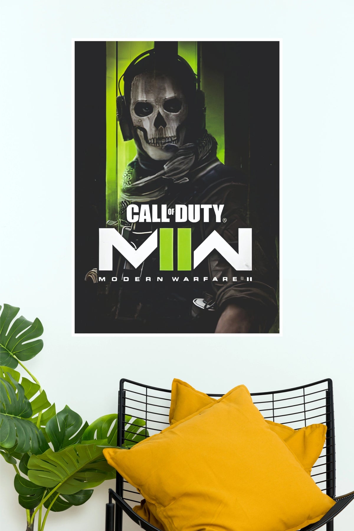 Call of Duty Modern Warfare II Ghost Art Poster (Game Posters)