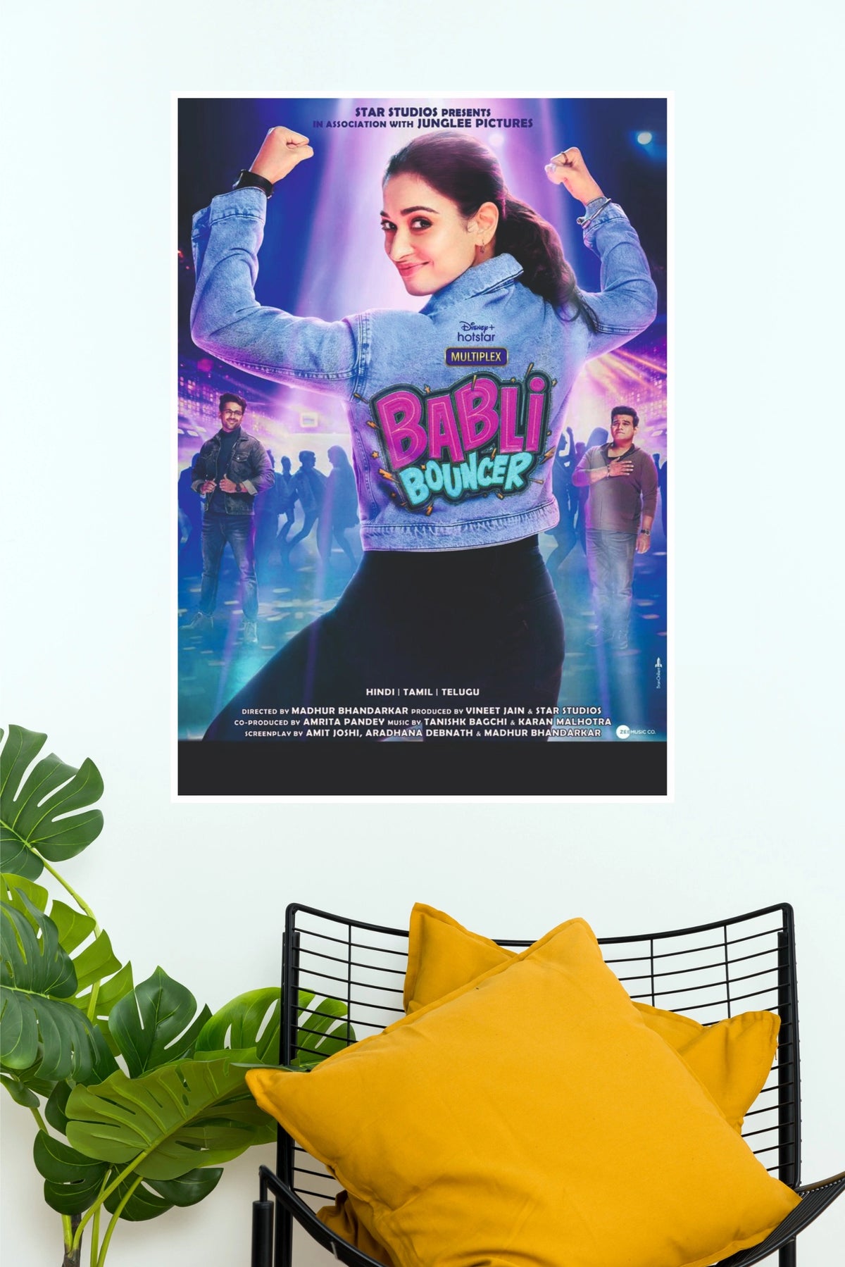 Babli Bouncer – Bollywood Comedy Drama Movie Wall Poster (Bollywood Poster)