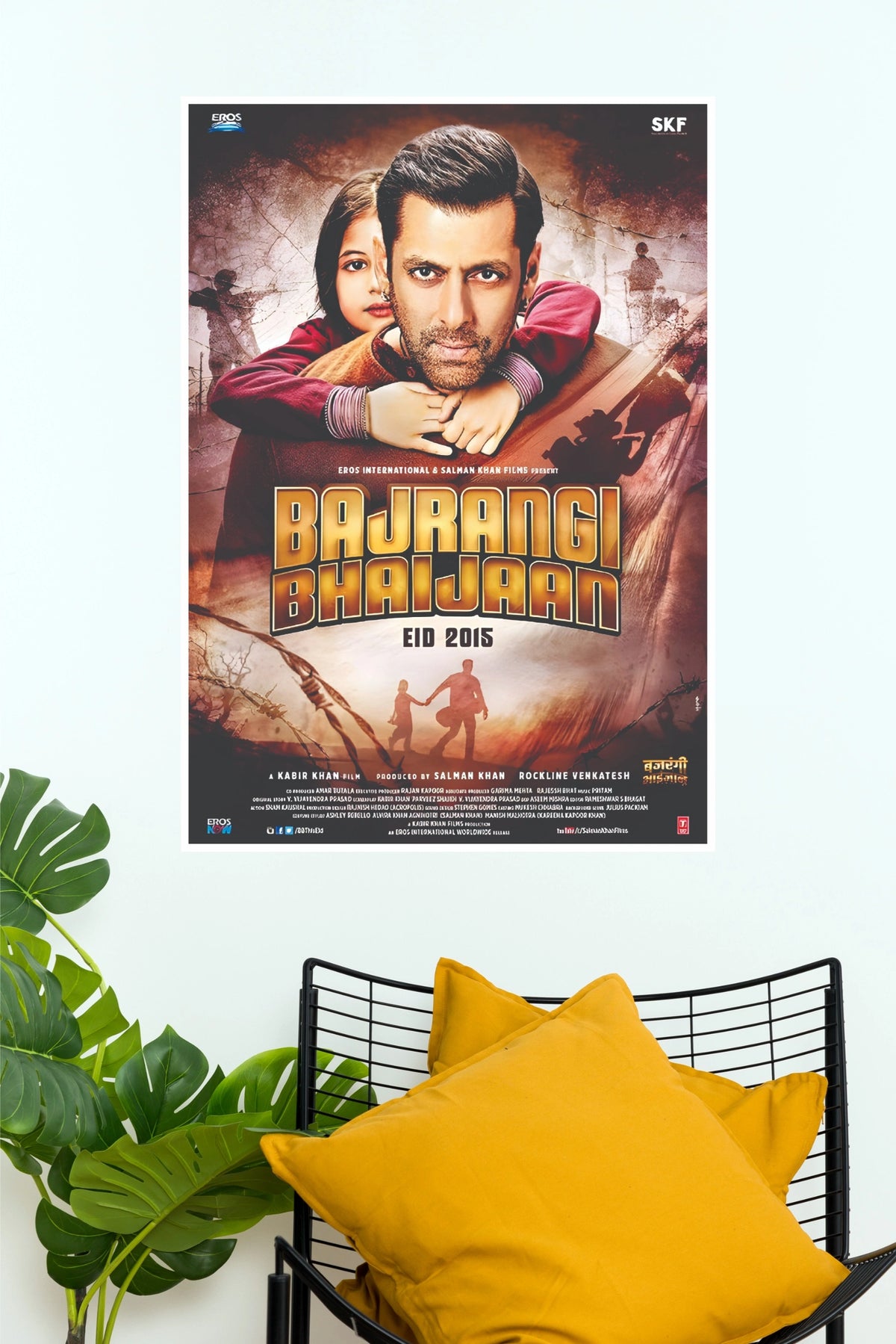 Bajrangi Bhaijaan Movie Poster | Bollywood Classic Film Wall Poster Print  (Bollywood Poster)