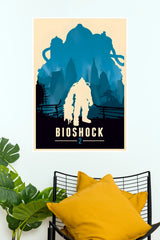 BioShock 2 Video Game Poster – Rapture City Gaming Wall Art Print (Game Poster)