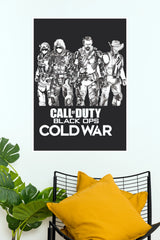Call of Duty Black Ops Cold War Poster – Tactical Gaming Wall Art Print (Game Poster)