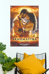 Brahmāstra: Part One – Shiva Vertical Movie Poster | Premium Bollywood Fantasy Wall Art Print   (Bollywood Poster)