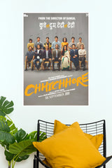 Chhichhore Vertical Movie Poster | Premium Bollywood Comedy-Drama Wall Art Print  (Bollywood Poster)