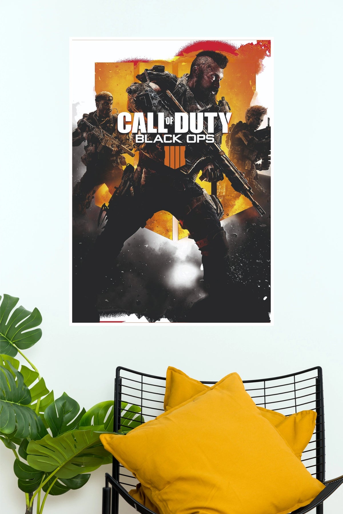 Call of Duty Black Ops Poster – Tactical Soldier Gaming Wall Art Print (Game Poster)