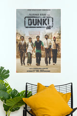 Dunki – Bollywood Comedy Drama Movie Wall Poster  (Bollywood Poster)