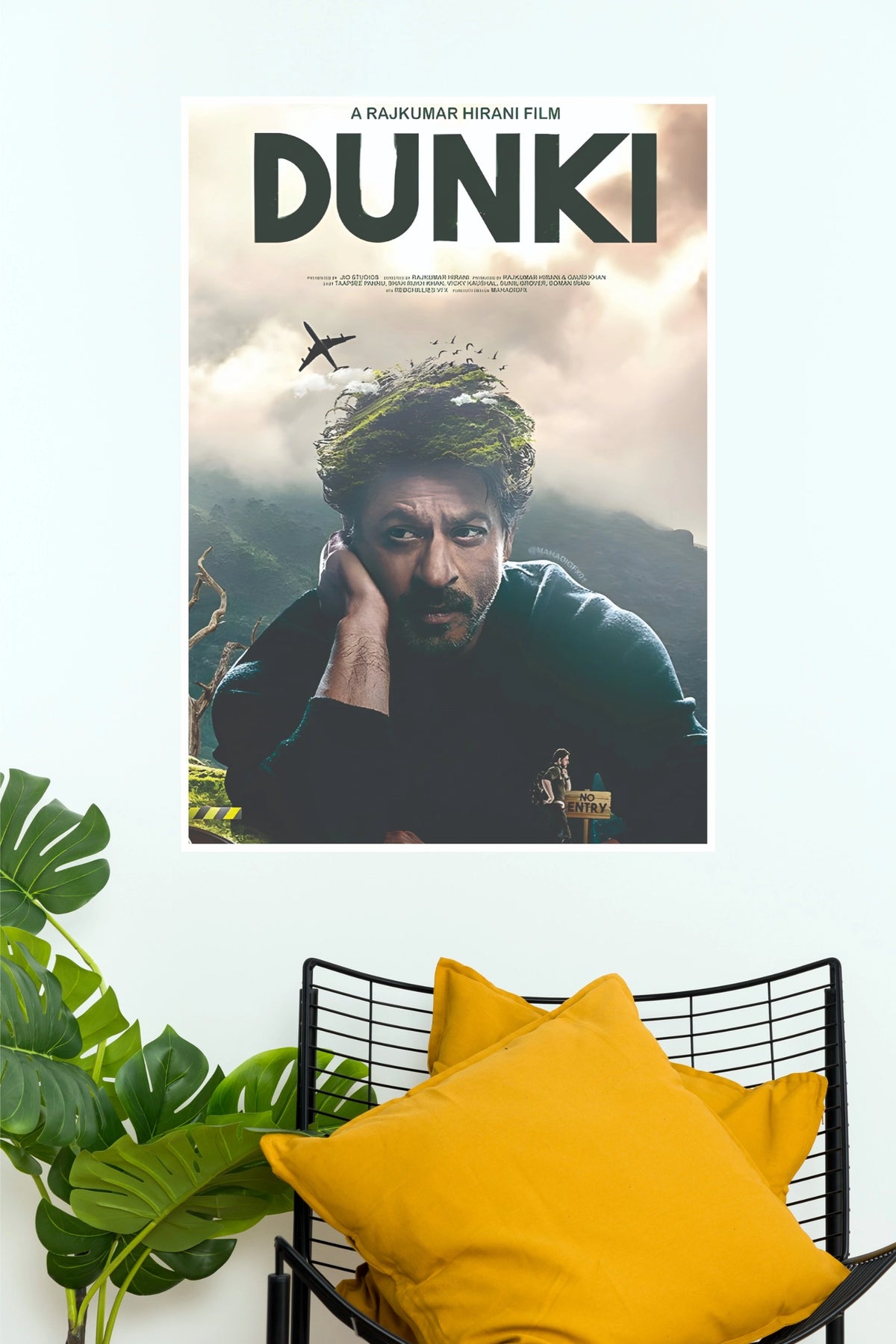Dunki Journey – Bollywood Drama Movie Wall Poster  (Bollywood Poster)