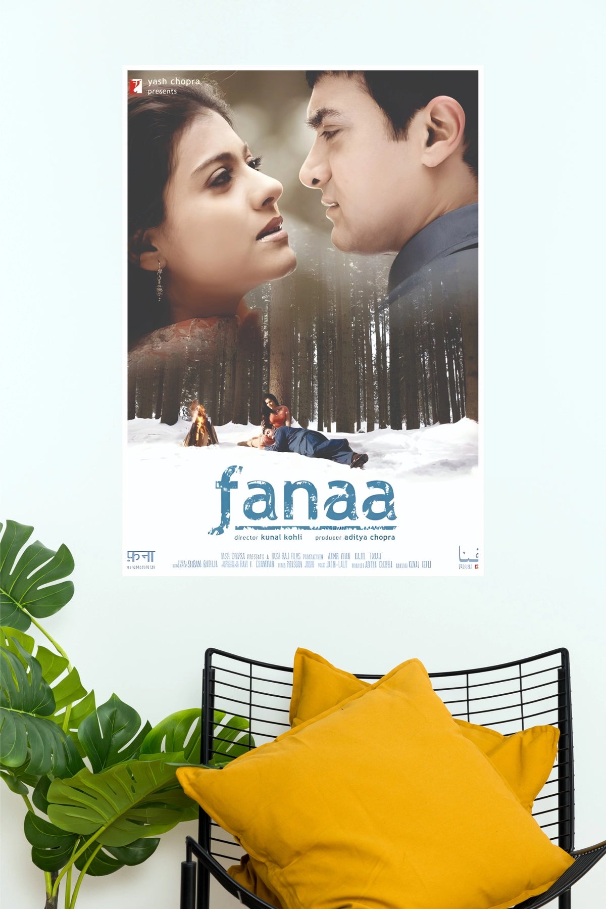 Fanaa – Classic Bollywood Romantic Thriller Wall Poster  (Bollywood Poster)