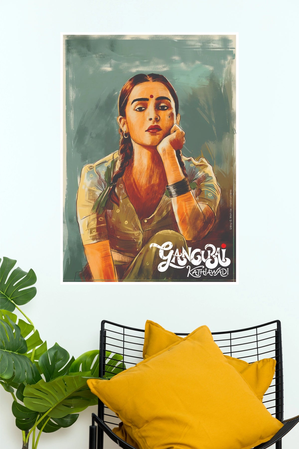 Gangubai Kathiawadi – Bollywood Biographical Drama Wall Poster (Bollywood Poster)