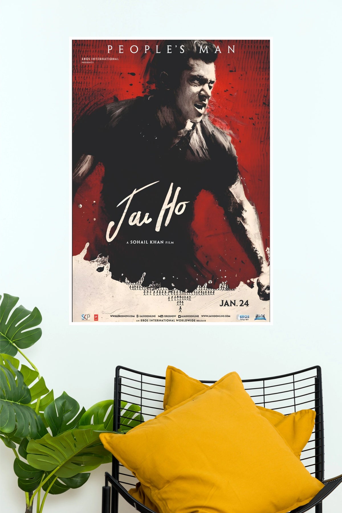 Jai Ho – Bollywood Action Drama Movie Wall Poster (Bollywood Poster)