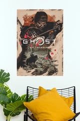 Ghost of Tsushima Poster | Jin Sakai Samurai Wall Art (Series Poster)