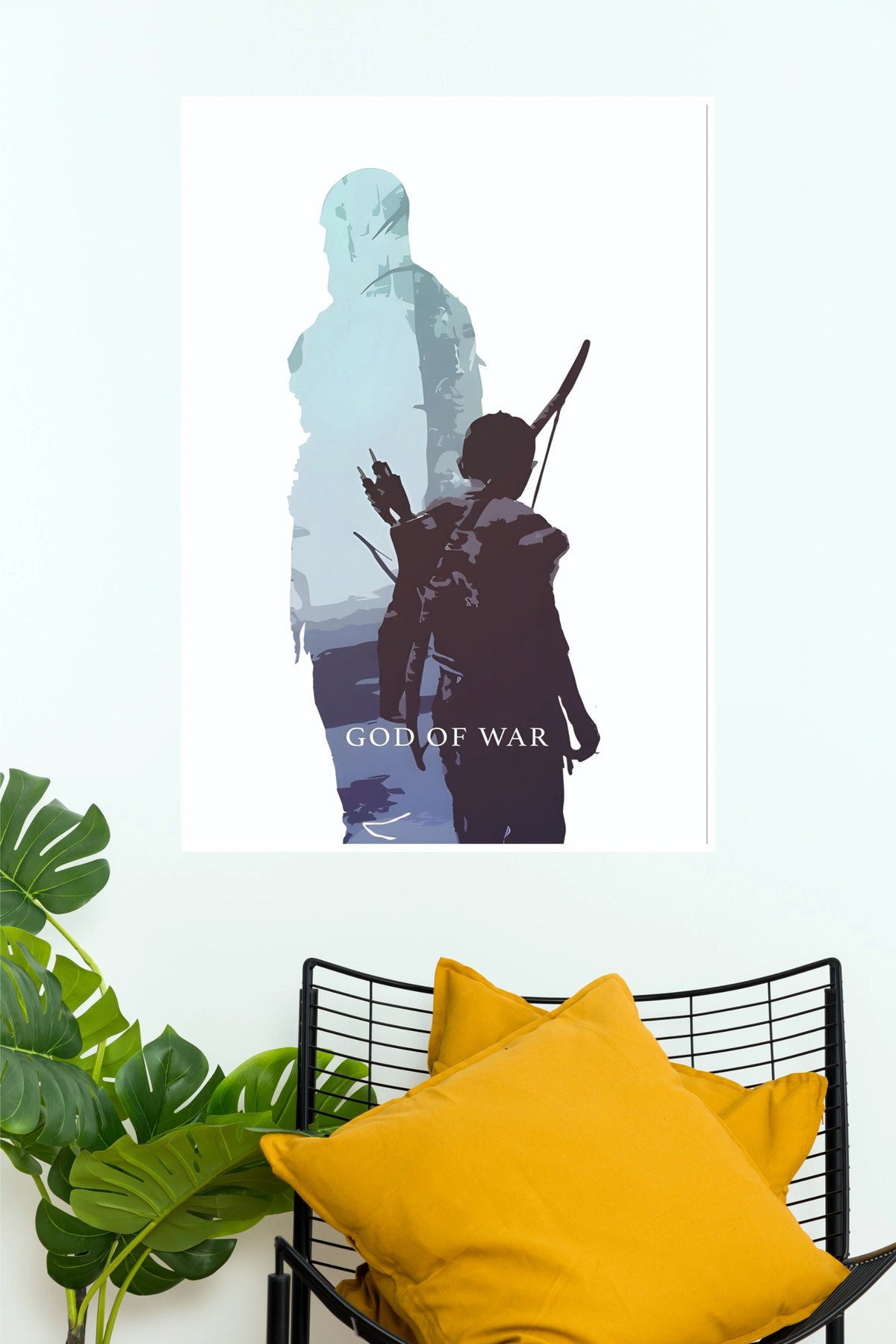 God of War Kratos & Atreus Poster | Gaming Wall Art (Game Poster)