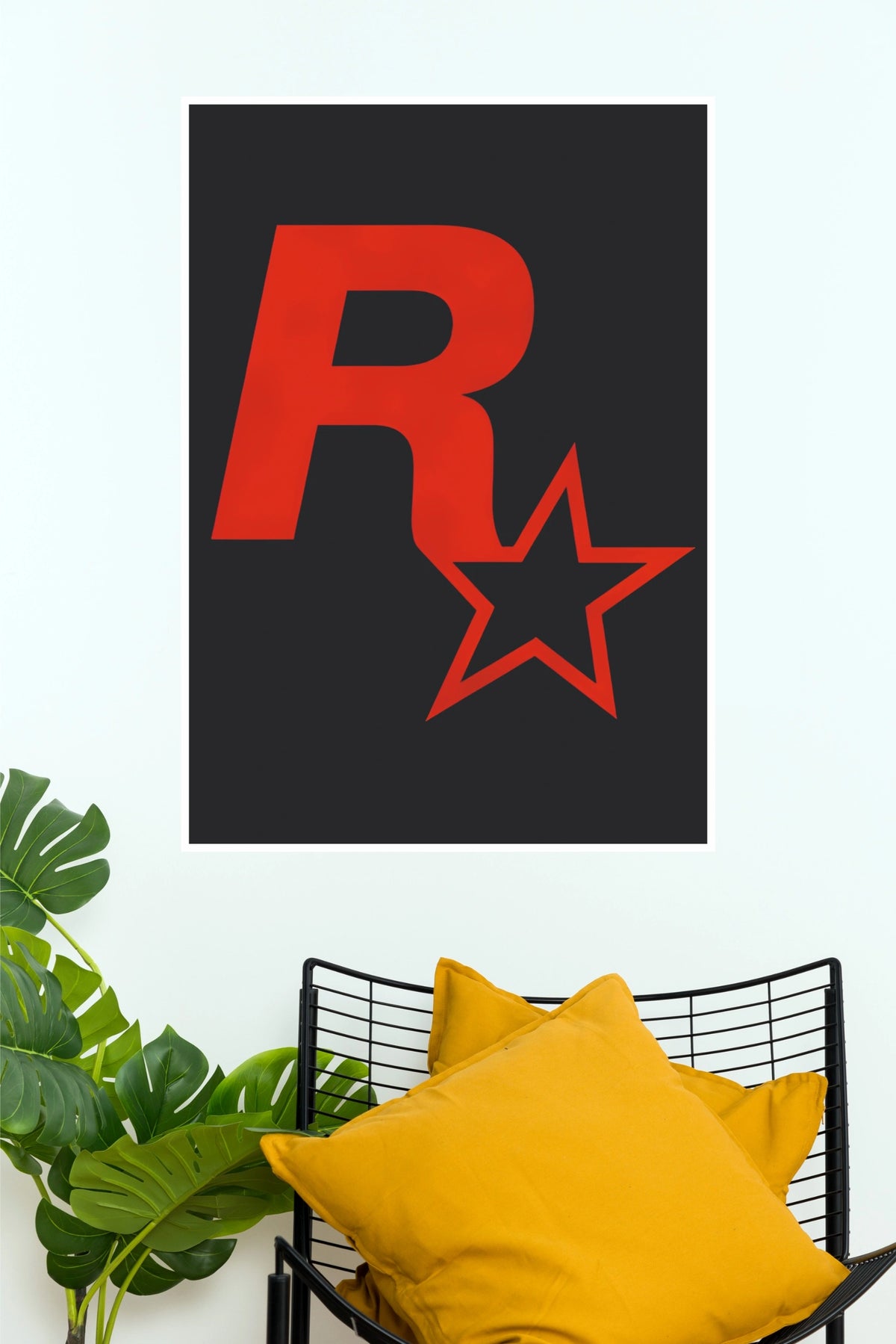 Rockstar Games Logo Poster ( Game Posters)