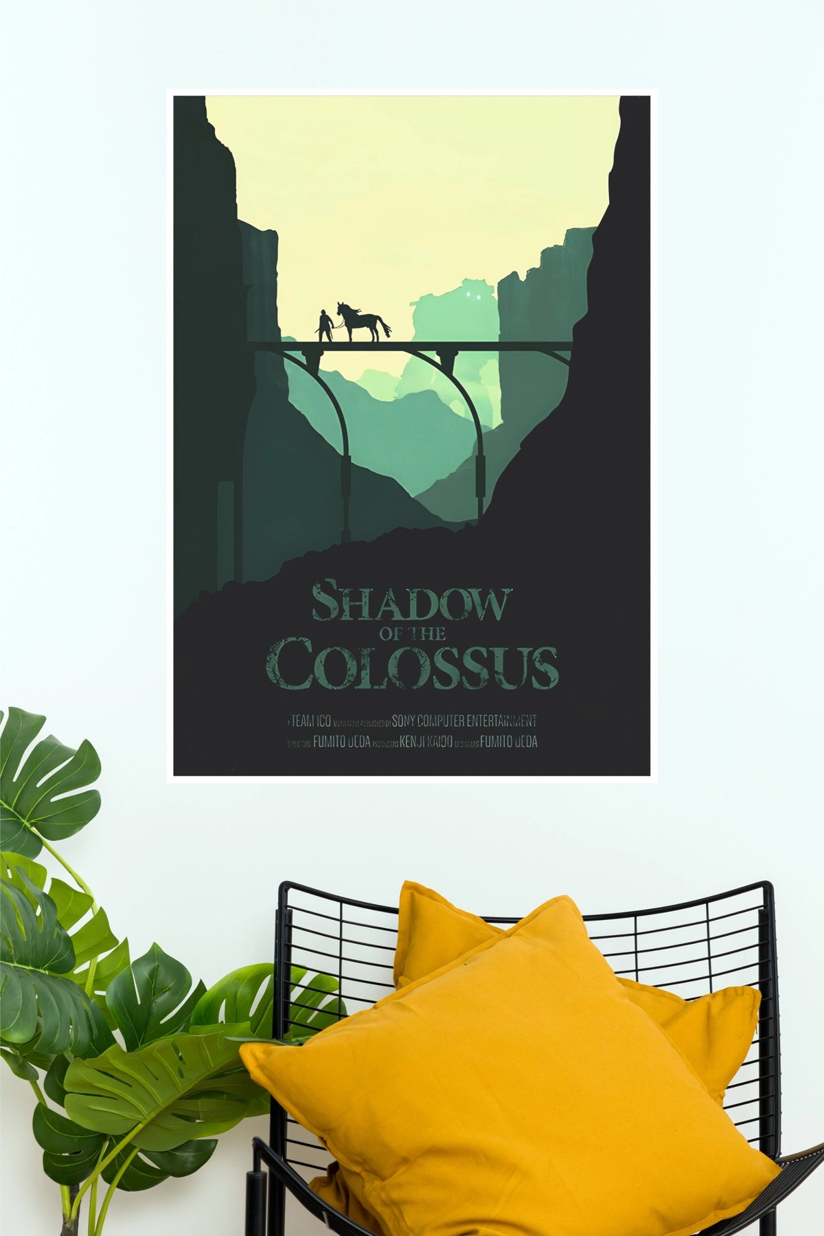 Shadow of the Colossus Minimalist Bridge Poster   ( Game Posters)