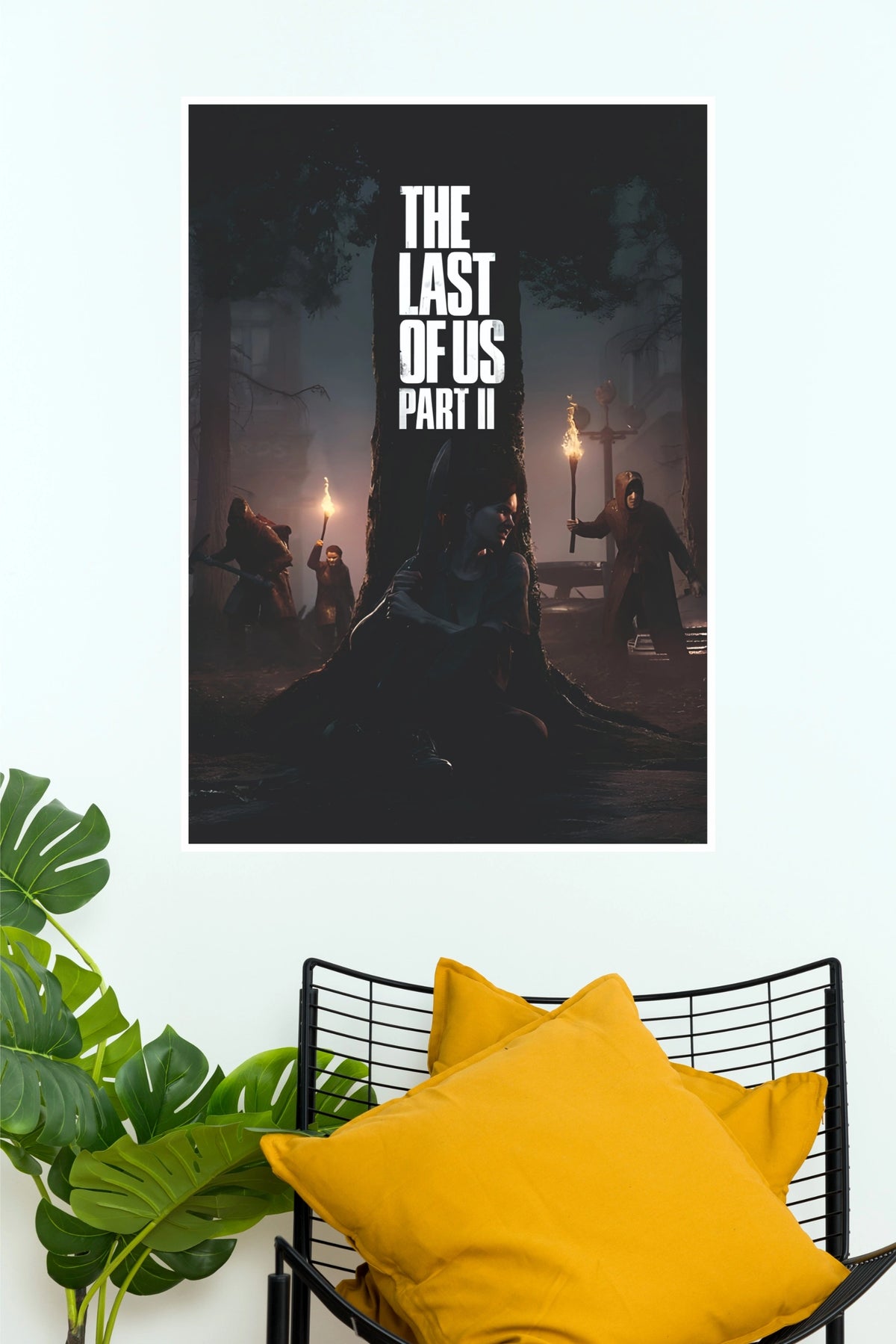 The Last of Us Part II Forest Torchlight Poster (Game Posters)