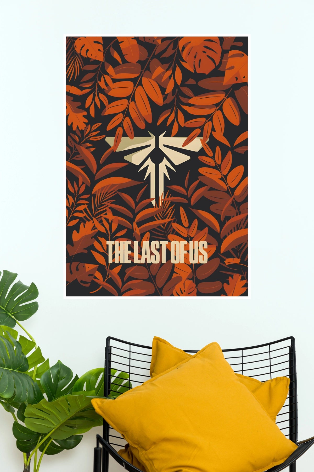 The Last of Us Firefly Foliage Pattern Poster (Game Posters)