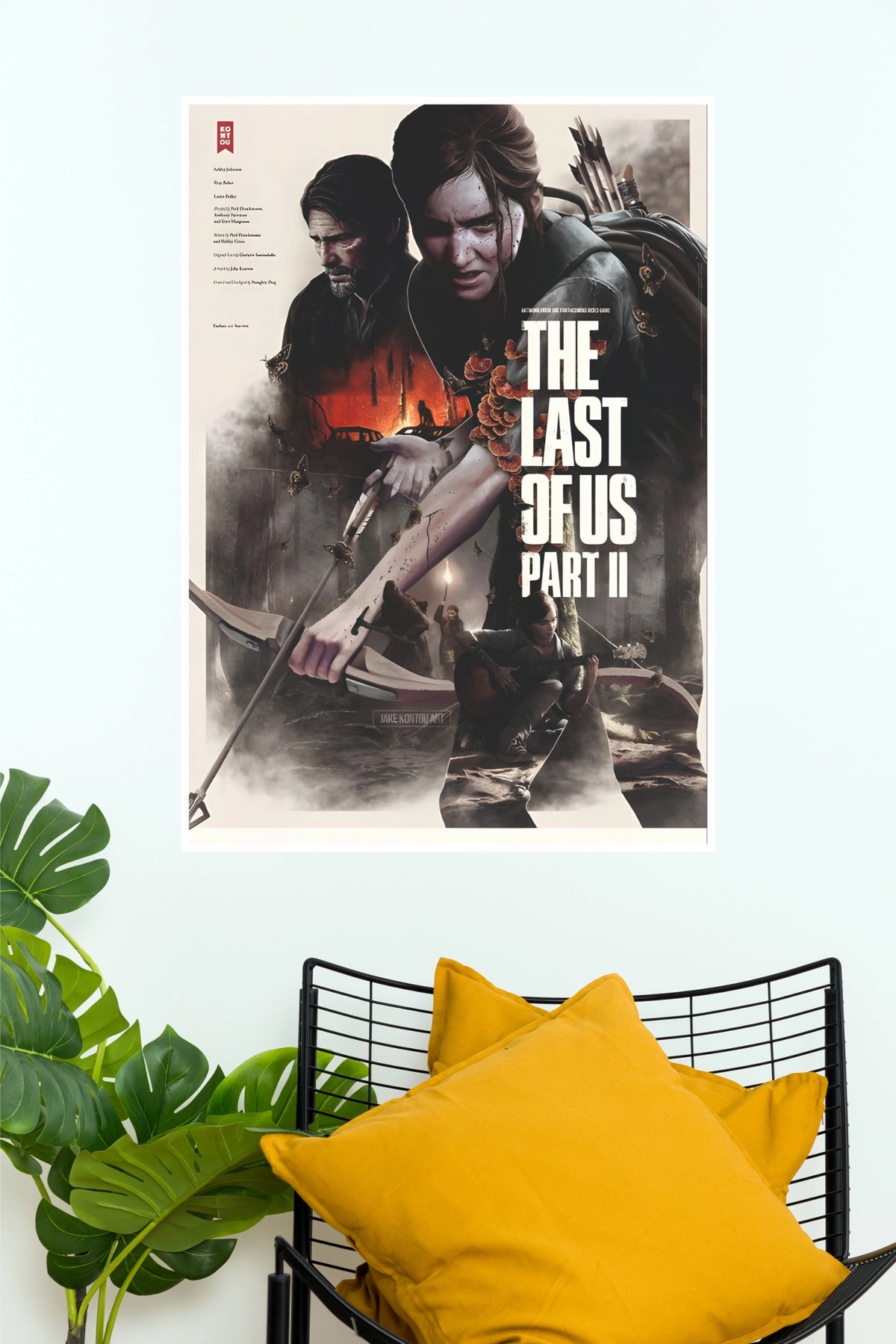 The Last of Us Part II Cinematic Montage Poster (Game Posters)