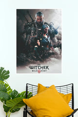 The Witcher 3 Wild Hunt Characters Ensemble Paper Poster (  Game Posters)