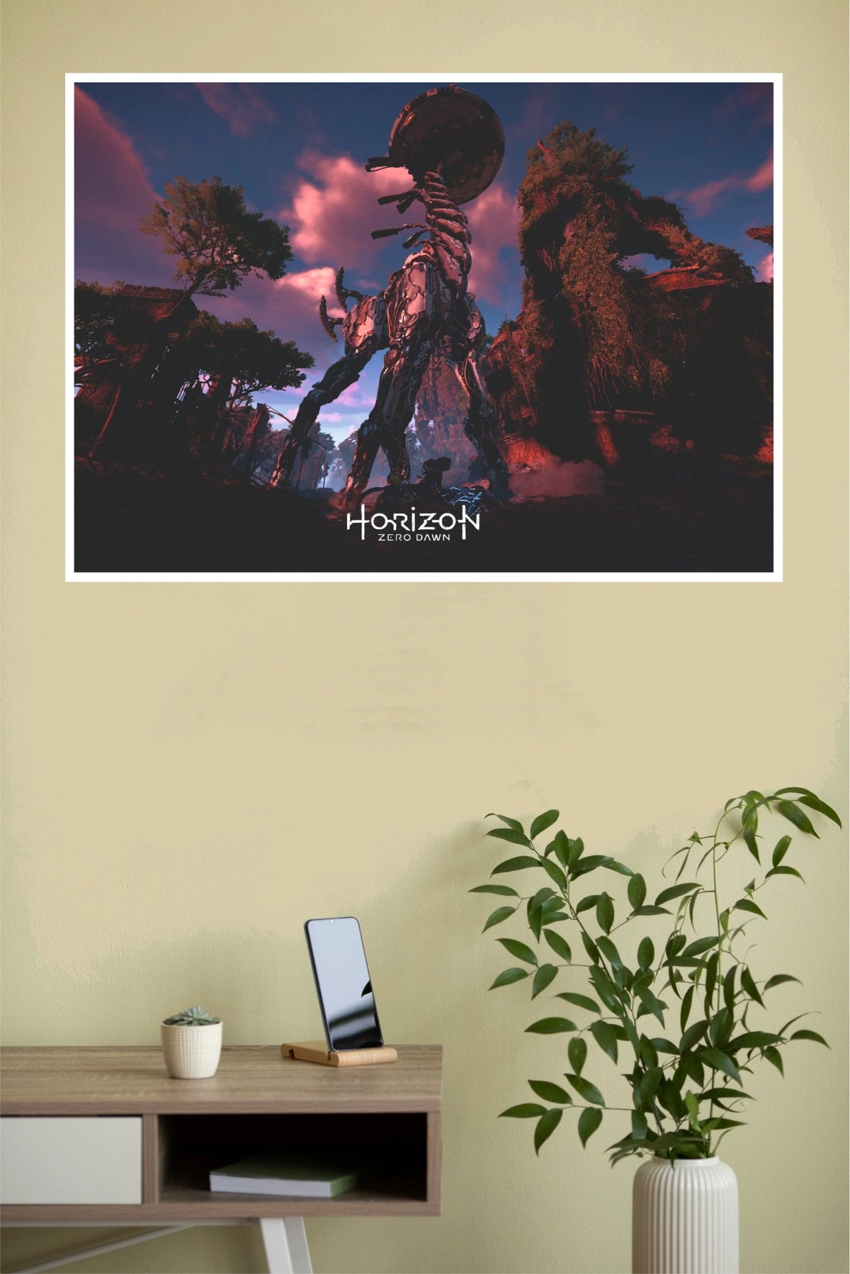 Horizon Zero Dawn Tallneck Machine Gaming Poster (Game Posters)