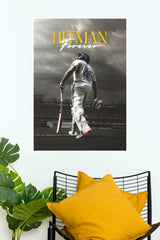 Rohit Sharma Hitman Forever Number 45 Poster   (Cricket  Posters)