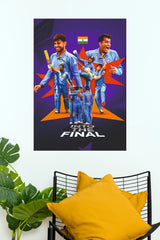 Team India Into The Final Poster  (Cricket  Posters)