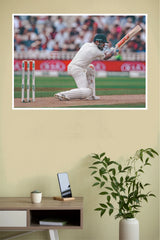 Virat Kohli Classic Test Shot Poster (Cricket  Posters)
