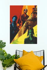 Jawan Multiverse – Bollywood Action Character Wall Poster  (Bollywood Poster)