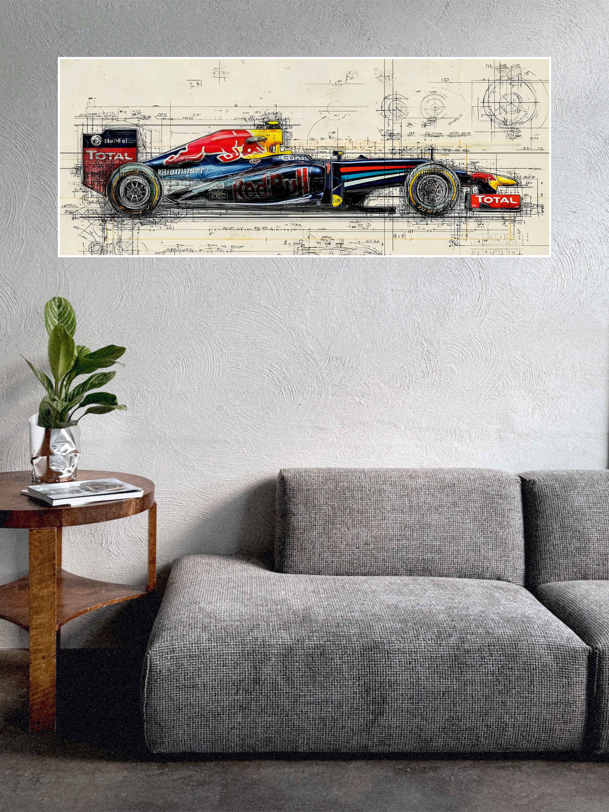 Red Bull RB8 F1 car | Big Infinity Poster