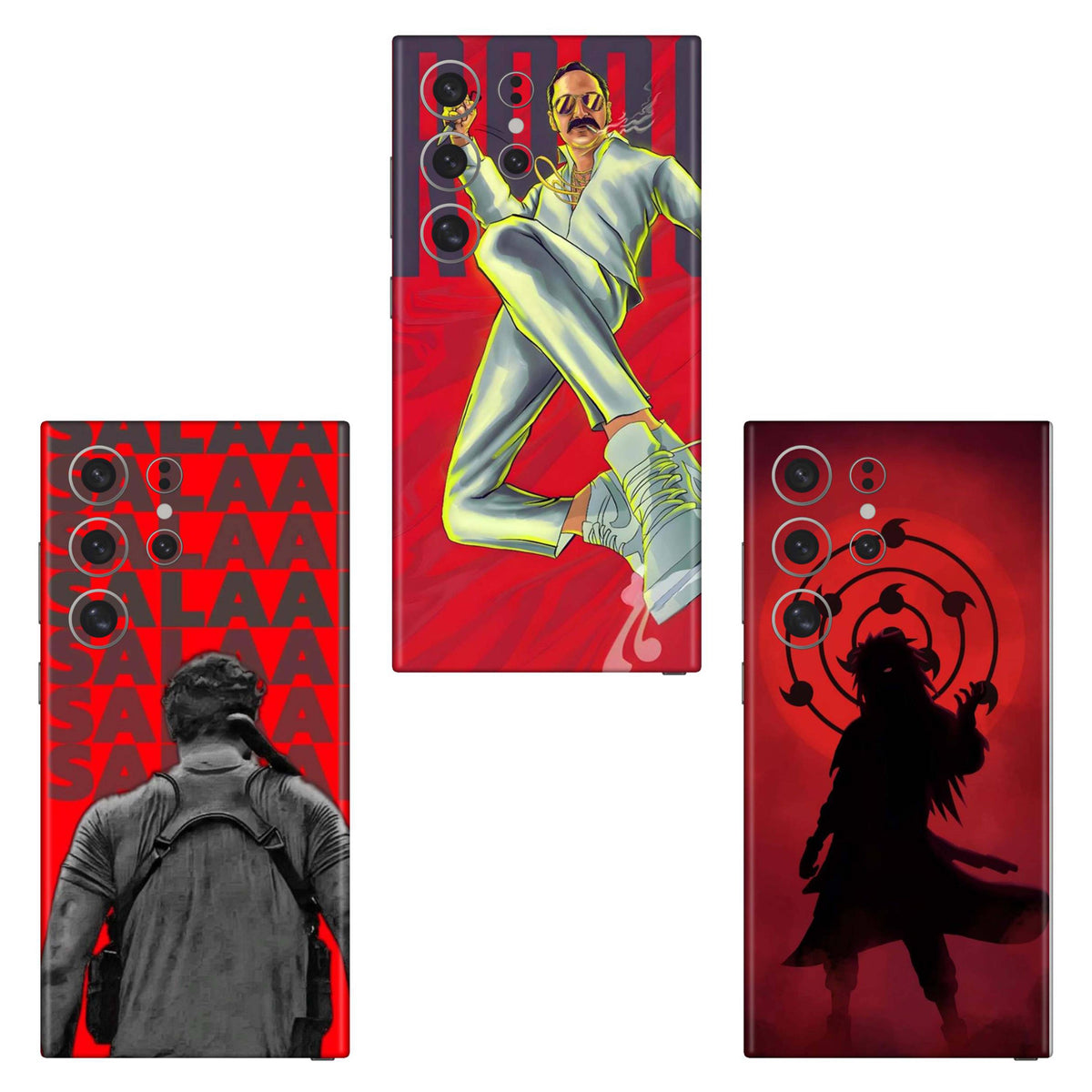 Combo 102 Mobile Skin Pack Of 3 Combo