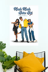 Kuch Kuch Hota Hai – Classic Bollywood Romantic Comedy Wall Poster (Bollywood Poster)
