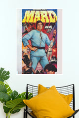 Mard – Classic Bollywood Action Movie Wall Poster (Bollywood Poster)