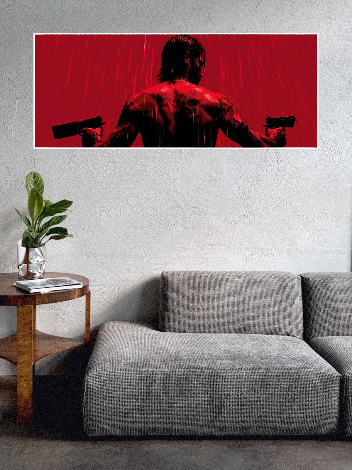 Revenge in the Rain | Big Infinity Poster