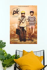 PK – Bollywood Comedy Drama Movie Wall Poster (Bollywood Poster)
