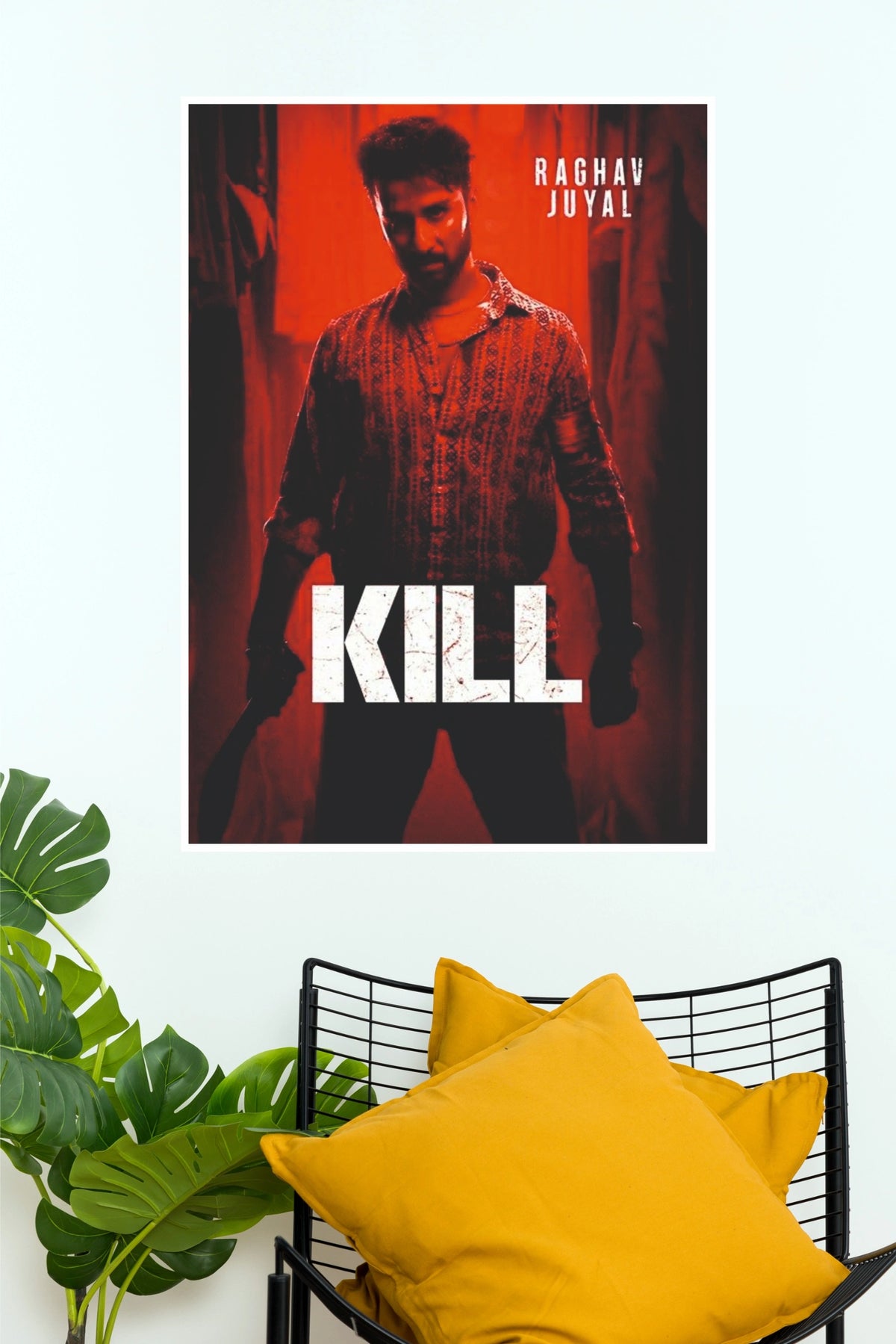 Kill – Bollywood Action Thriller Movie Wall Poster  (Bollywood Poster)