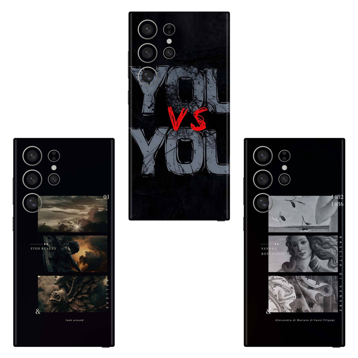 Combo 111 Mobile Skin Pack Of 3 Combo