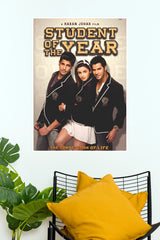 Student of the Year Bollywood Movie Poster | College & Youth Wall Art for Home Decor  (Bollywood Poster)
