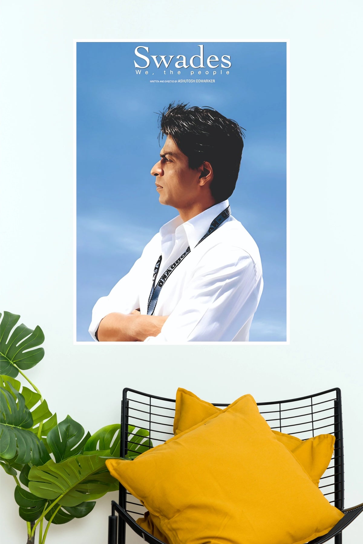 Swades Bollywood Movie Poster | Shah Rukh Khan Classic Movie Wall Art  (Bollywood Poster)