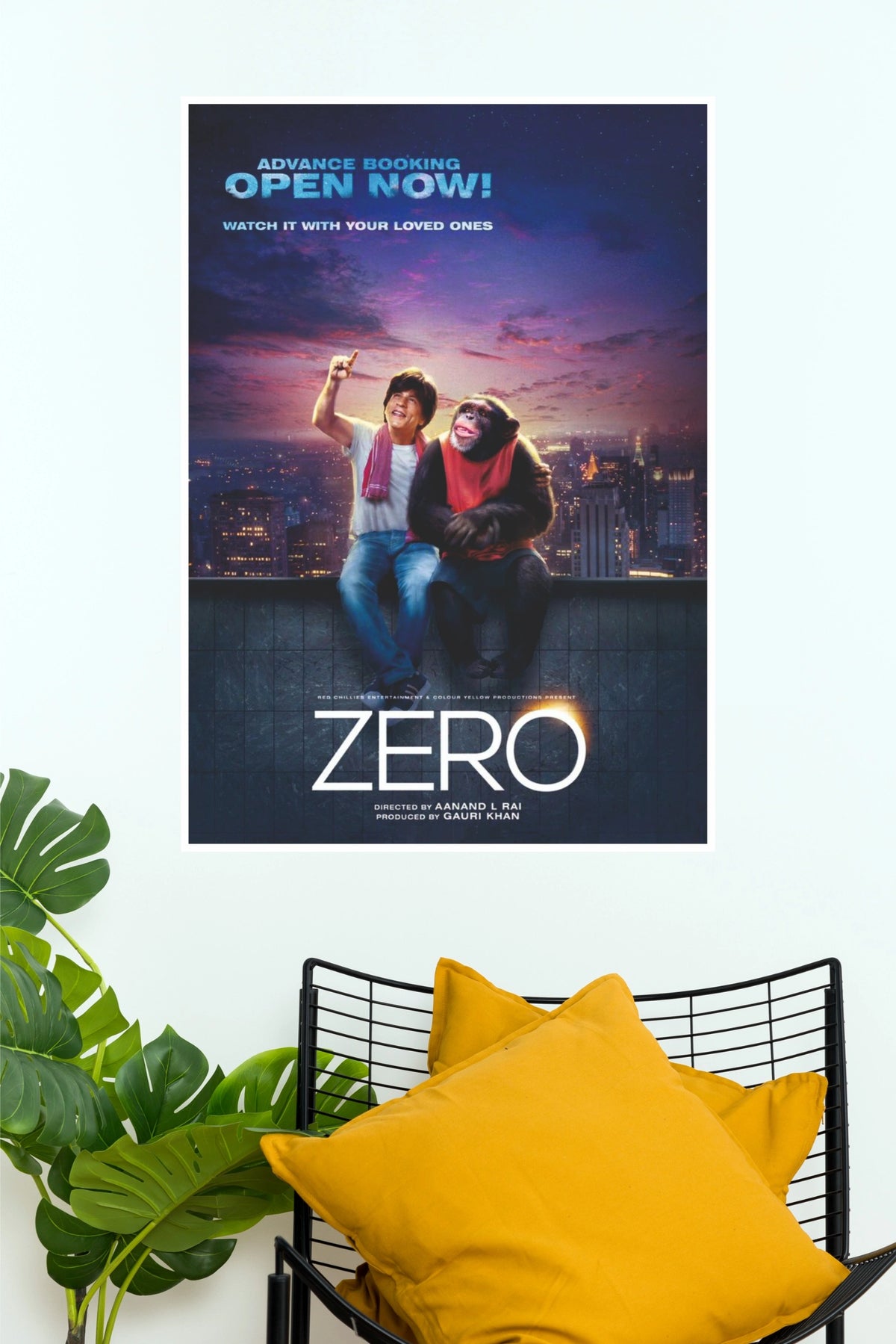Zero – Bollywood Fantasy Romantic Drama Wall Poster  (Bollywood Poster)