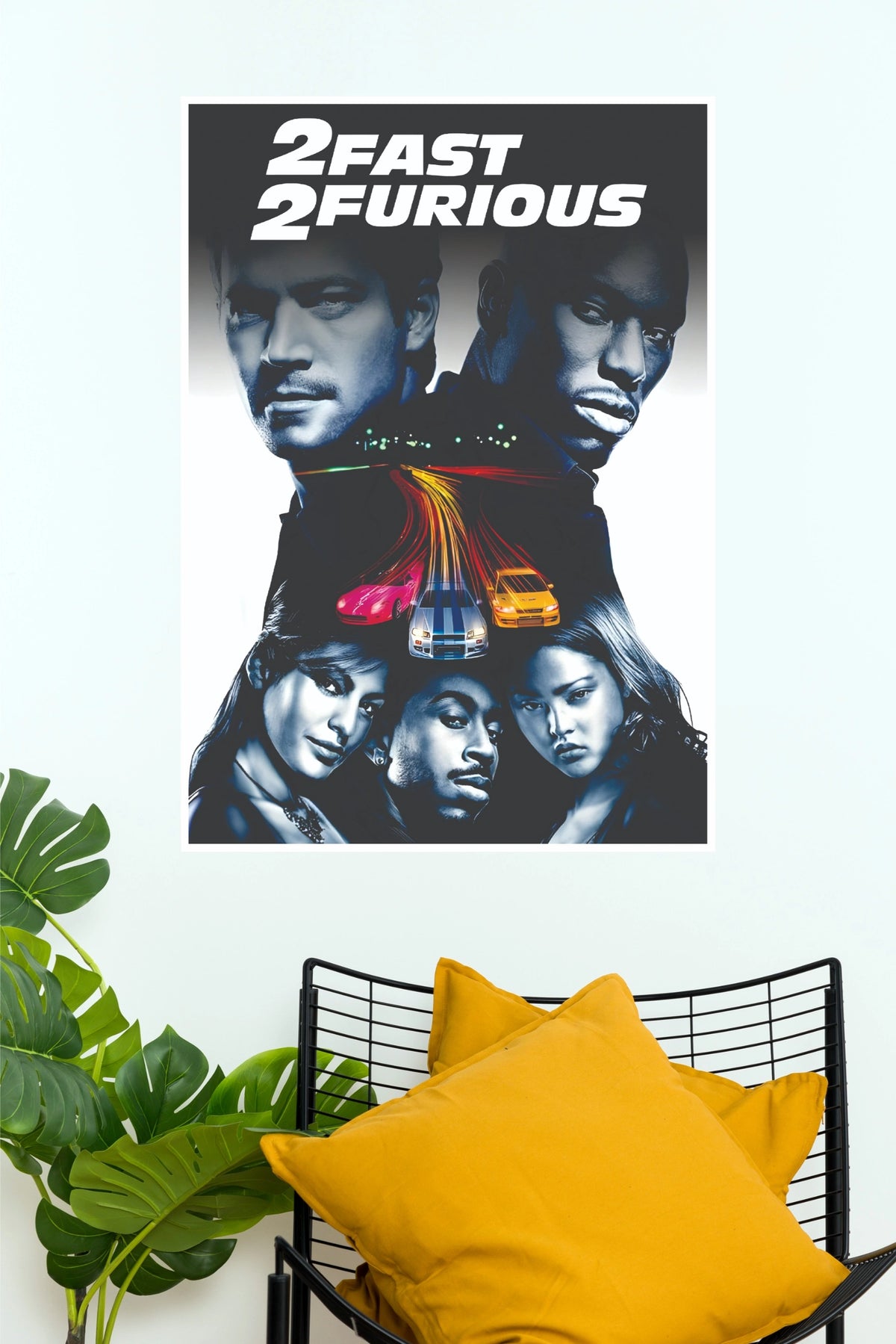 2 Fast 2 Furious – Street Racing Action Movie Wall Poster  (Hollywood Poster)
