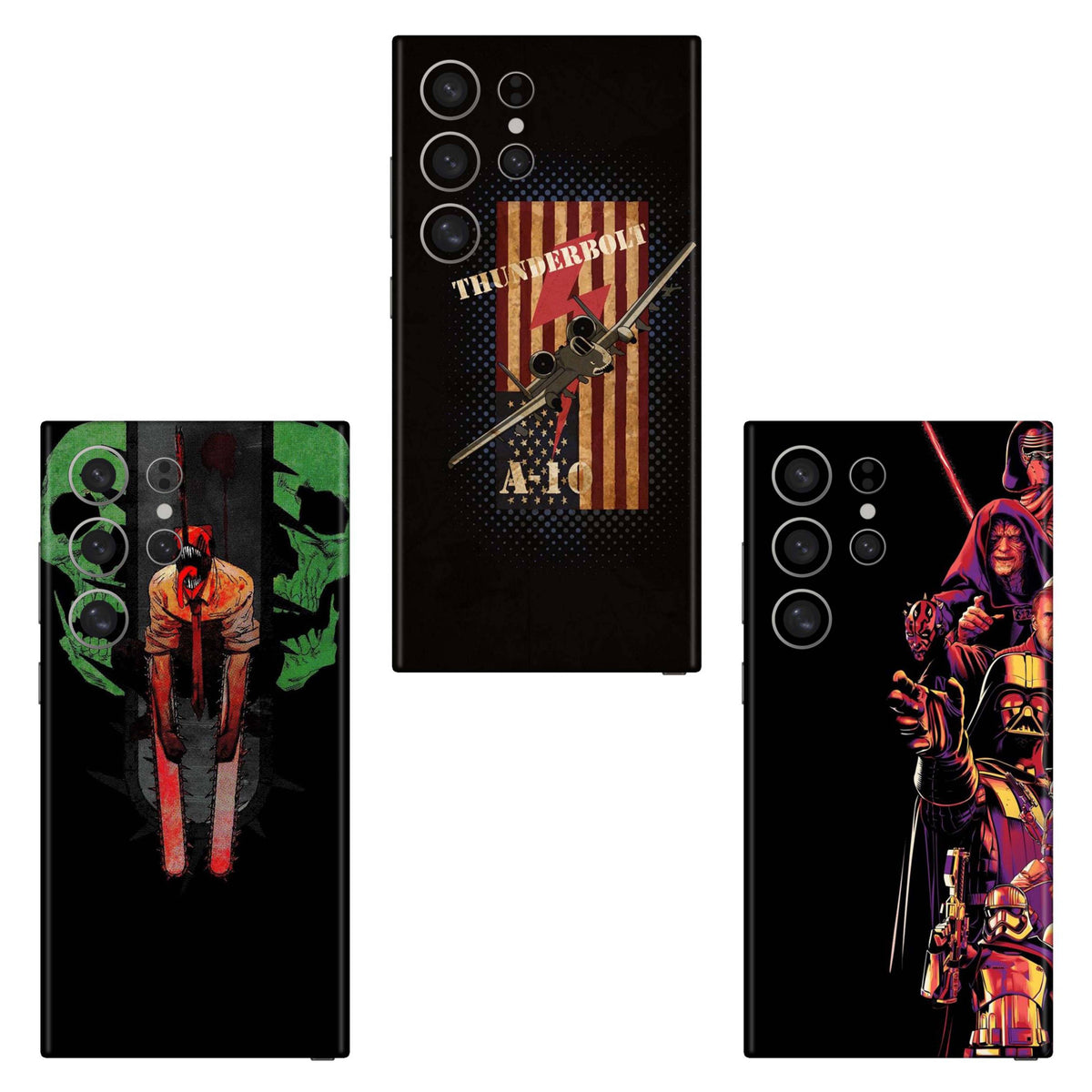 Combo 116 Mobile Skin Pack Of 3 Combo