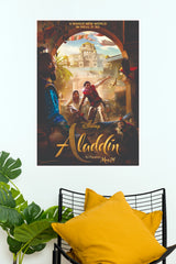 Aladdin Movie Poster – Magical Arabian Adventure Wall Art  (Hollywood Poster)