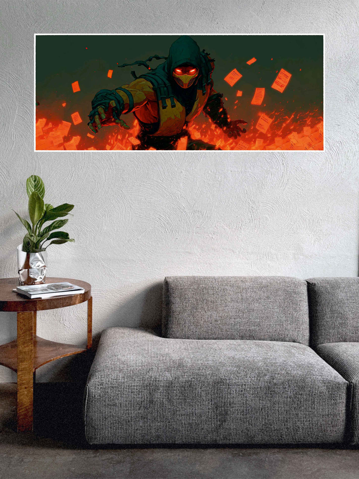 The Mask of Destruction | Big Infinity Poster