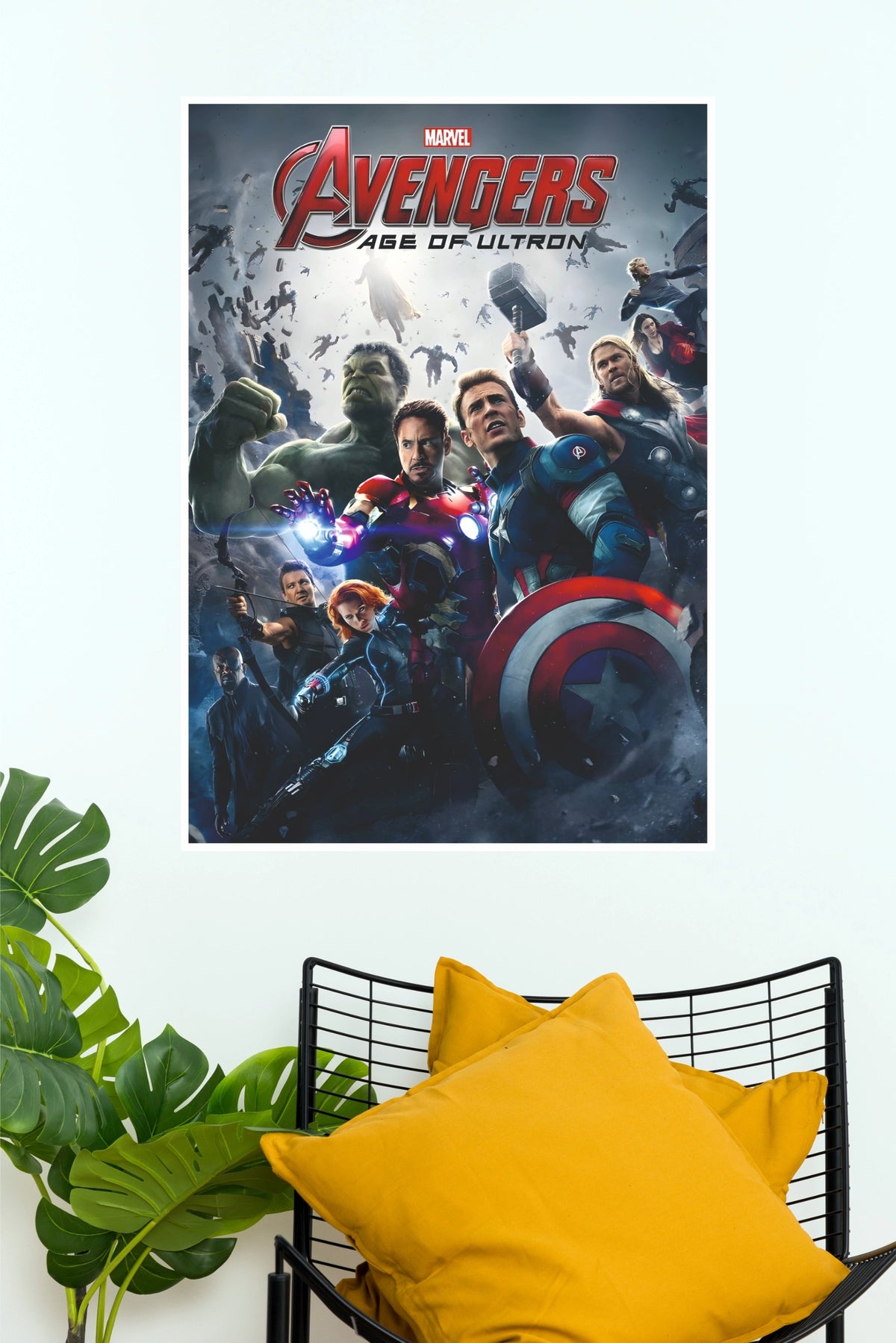 Avengers: Age of Ultron Movie Poster | Marvel Superhero Wall Art | Avengers Wall Poster  (Hollywood  Poster)