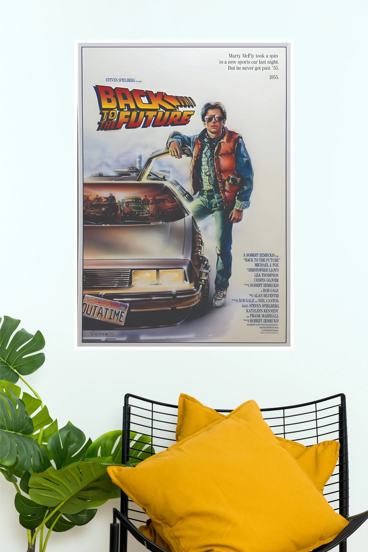 Back to the Future Part II Movie Poster | Retro Sci-Fi Time Travel Wall Art  (Hollywood  Poster)