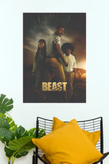 Beast 2025 Movie Poster | Dark Thriller Movie Wall Art | Paper Poster  (Hollywood  Poster)