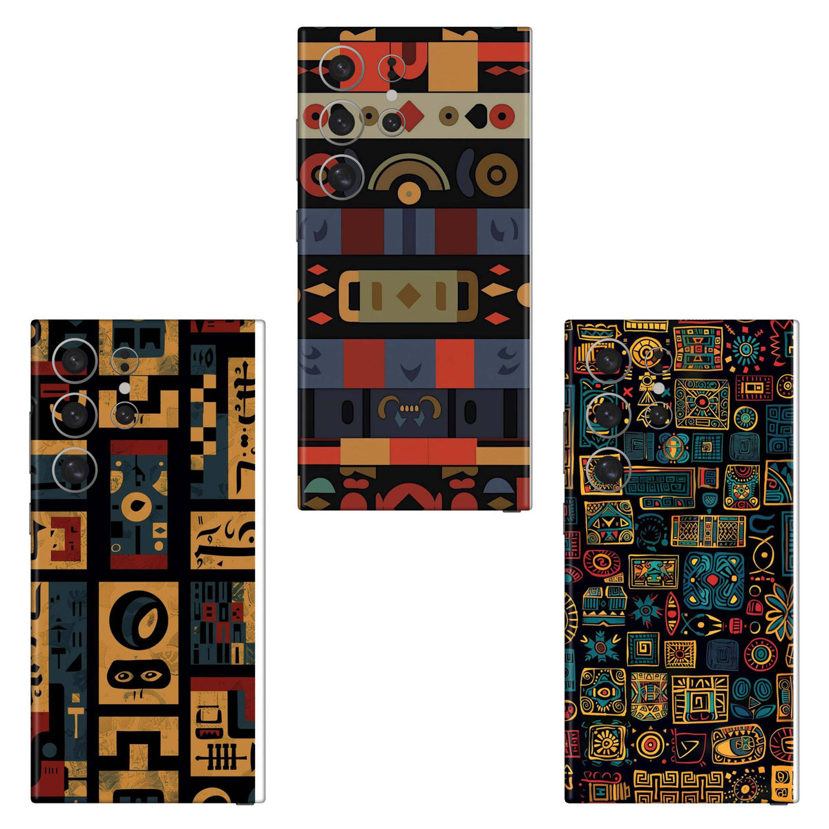 Combo 120 Mobile Skin Pack Of 3 Combo