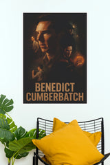 Benedict Cumberbatch Portrait Poster | Cinematic Actor Wall Art | Paper Poster (Hollywood  Poster)
