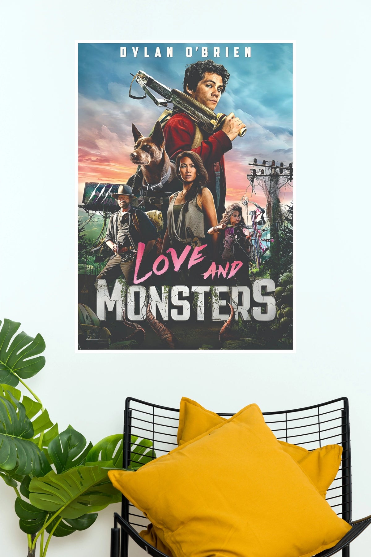 Love and Monsters Movie Poster | Dylan O'Brien Adventure Film Wall Art   (Hollywood  Poster)