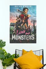 Love and Monsters Movie Poster | Dylan O'Brien Adventure Film Wall Art   (Hollywood  Poster)